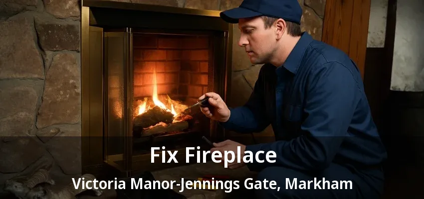 Fix Fireplace Victoria Manor-Jennings Gate, Markham - ON