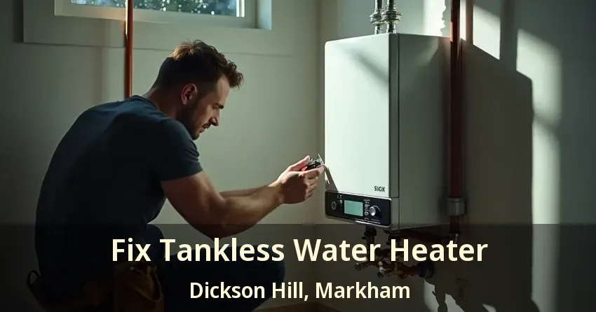 Fix Tankless Water Heater Dickson Hill, Markham - ON Fix Tankless Water Heater Dickson Hill, Markham - ON