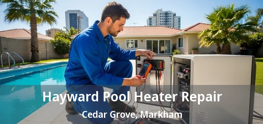 Hayward Pool Heater Repair Cedar Grove, Markham - ON Hayward Pool Heater Repair Cedar Grove, Markham - ON