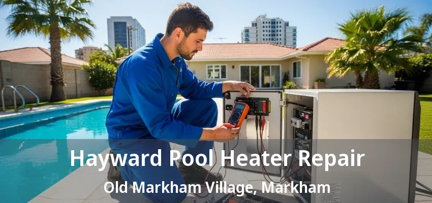 Hayward Pool Heater Repair Old Markham Village, Markham - ON