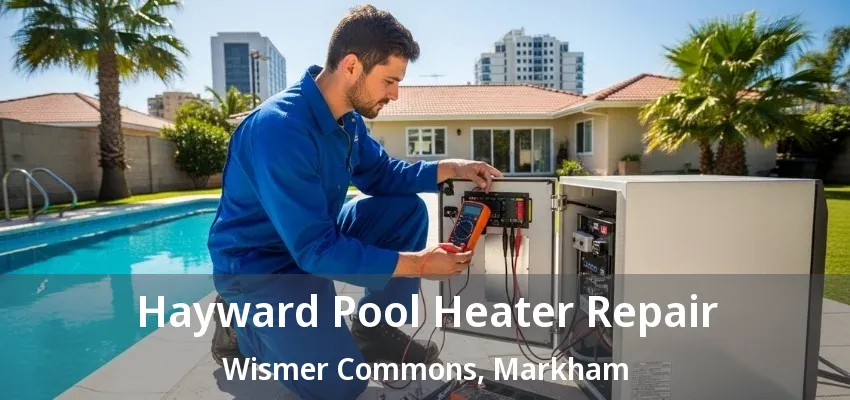 Hayward Pool Heater Repair Wismer Commons, Markham - ON