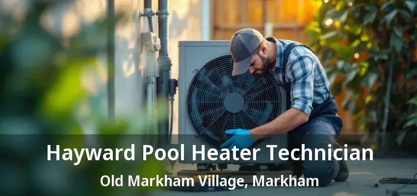 Hayward Pool Heater Technician Old Markham Village, Markham - ON Hayward Pool Heater Technician Old Markham Village, Markham - ON