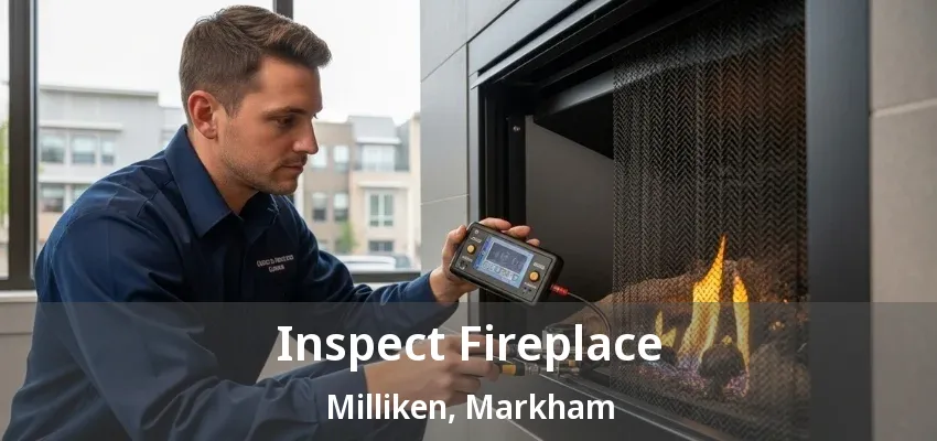 Inspect Fireplace Milliken, Markham - ON