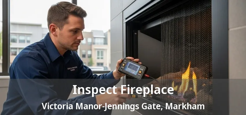 Inspect Fireplace Victoria Manor-Jennings Gate, Markham - ON
