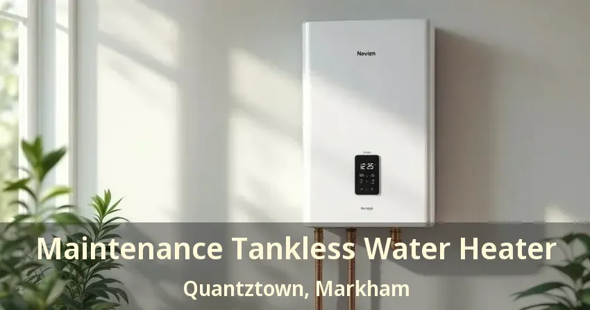 Maintenance Tankless Water Heater Quantztown, Markham - ON Maintenance Tankless Water Heater Quantztown, Markham - ON