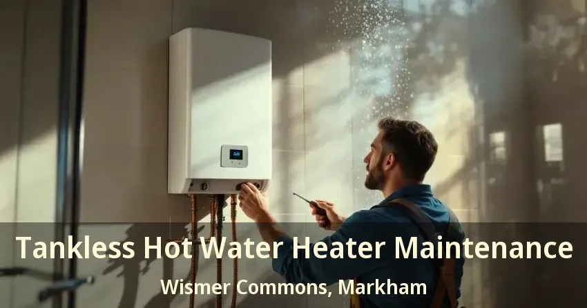 Tankless Hot Water Heater Maintenance Wismer Commons, Markham - ON Tankless Hot Water Heater Maintenance Wismer Commons, Markham - ON