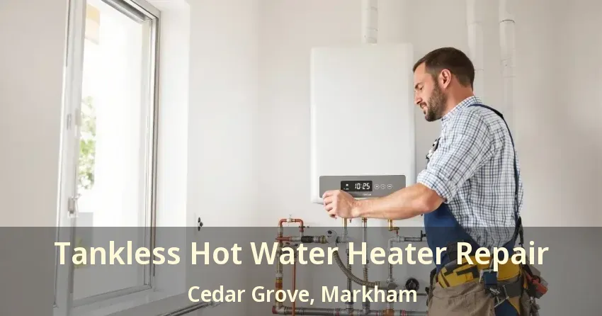 Tankless Hot Water Heater Repair Cedar Grove, Markham - ON Tankless Hot Water Heater Repair Cedar Grove, Markham - ON
