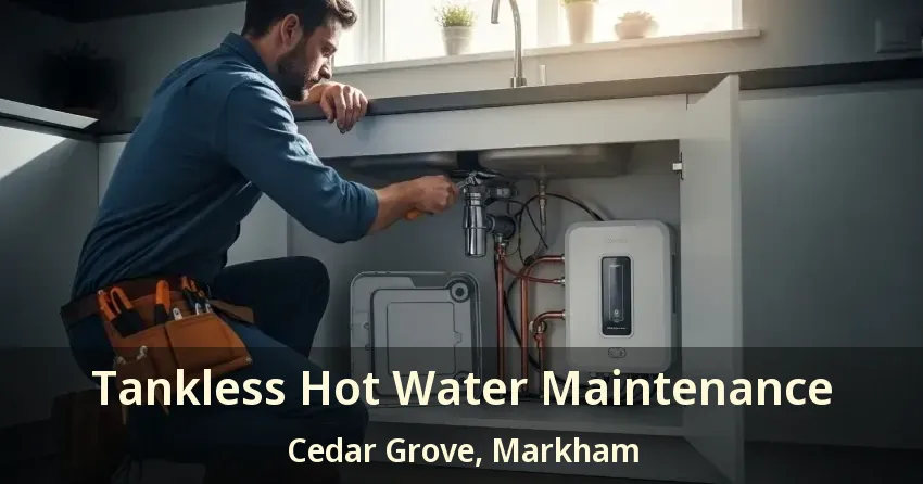 Tankless Hot Water Maintenance Cedar Grove, Markham - ON Tankless Hot Water Maintenance Cedar Grove, Markham - ON