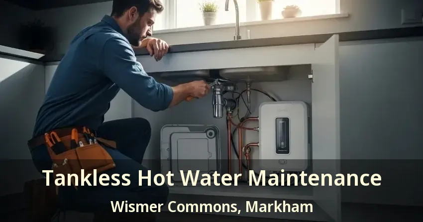 Tankless Hot Water Maintenance Wismer Commons, Markham - ON Tankless Hot Water Maintenance Wismer Commons, Markham - ON